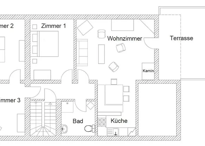 Jaegerwohnung Im Forsthaus Am Schindelbruch